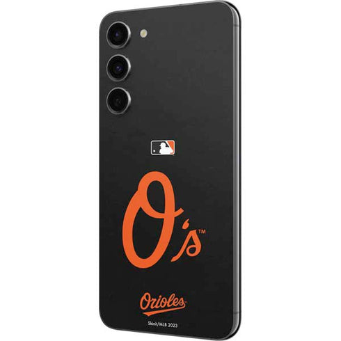 MLB Baltimore Orioles - Solid Distressed Galaxy S23 Plus Skin