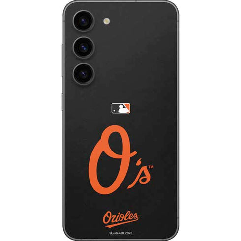 MLB Baltimore Orioles - Solid Distressed Galaxy S23 Skin