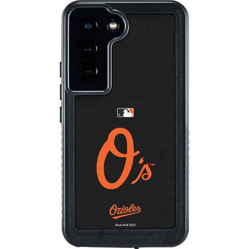 MLB Baltimore Orioles - Solid Distressed Galaxy S23 Waterproof Case