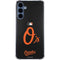 MLB Baltimore Orioles - Solid Distressed Galaxy S24 Clear Case