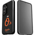 MLB Baltimore Orioles - Solid Distressed Galaxy S24 Impact Case