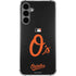 MLB Baltimore Orioles - Solid Distressed Galaxy S24 Plus Clear Case