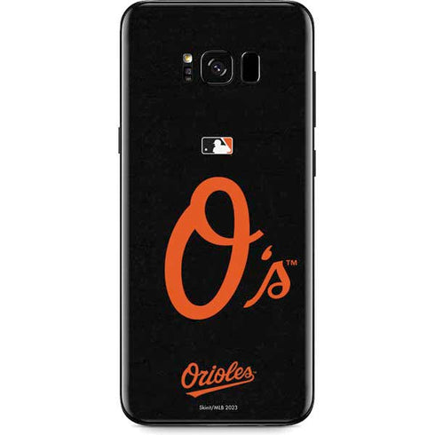 MLB Baltimore Orioles - Solid Distressed Galaxy S8 Plus Skin