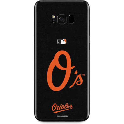 MLB Baltimore Orioles - Solid Distressed Galaxy S8 Skin