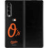 MLB Baltimore Orioles - Solid Distressed Galaxy Z Fold3 5G Skin