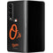 MLB Baltimore Orioles - Solid Distressed Galaxy Z Fold4 5G Skin