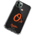 MLB Baltimore Orioles - Solid Distressed iPhone 11 Pro Max Clear Case