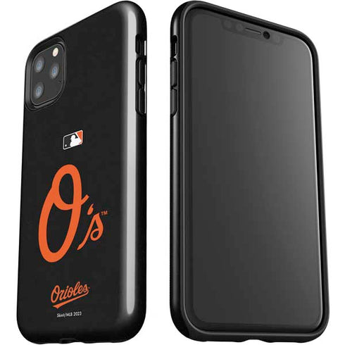 MLB Baltimore Orioles - Solid Distressed iPhone 11 Pro Max Impact Case