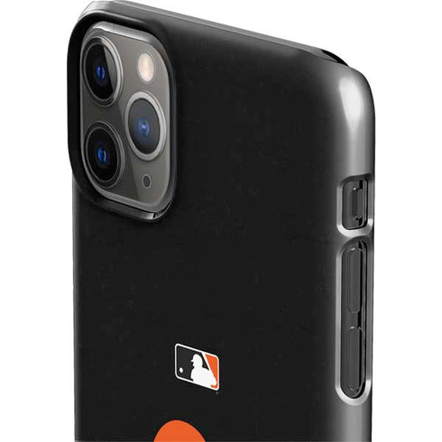 MLB Baltimore Orioles - Solid Distressed iPhone 11 Pro Max Lite Case
