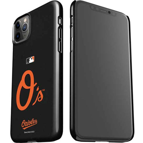 MLB Baltimore Orioles - Solid Distressed iPhone 11 Pro Max Lite Case