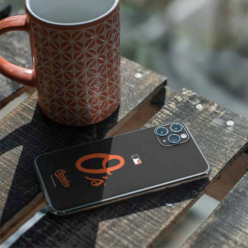 MLB Baltimore Orioles - Solid Distressed iPhone 11 Pro Max Skin
