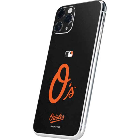 MLB Baltimore Orioles - Solid Distressed iPhone 11 Pro Skin