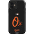 MLB Baltimore Orioles - Solid Distressed iPhone 12 Impact Case