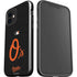 MLB Baltimore Orioles - Solid Distressed iPhone 12 Impact Case