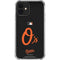 MLB Baltimore Orioles - Solid Distressed iPhone 12 Mini Clear Case