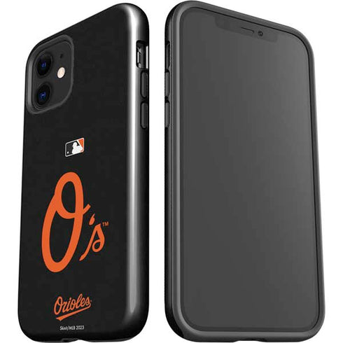 MLB Baltimore Orioles - Solid Distressed iPhone 12 Mini Impact Case