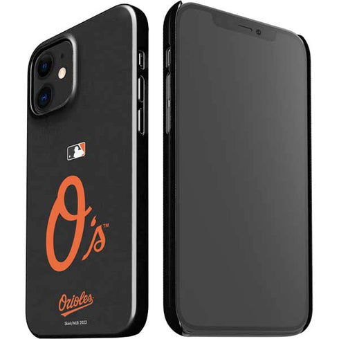 MLB Baltimore Orioles - Solid Distressed iPhone 12 Mini Lite Case