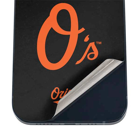 MLB Baltimore Orioles - Solid Distressed iPhone 12 Mini Skin