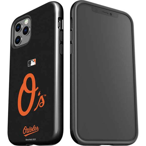 MLB Baltimore Orioles - Solid Distressed iPhone 12 Pro Max Impact Case