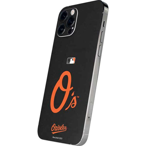 MLB Baltimore Orioles - Solid Distressed iPhone 12 Pro Max Skin