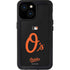 MLB Baltimore Orioles - Solid Distressed iPhone 13 Mini Waterproof Case