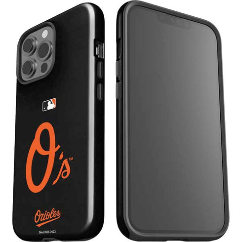 MLB Baltimore Orioles - Solid Distressed iPhone 13 Pro Max Impact Case