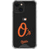 MLB Baltimore Orioles - Solid Distressed iPhone 15 Plus Clear Case