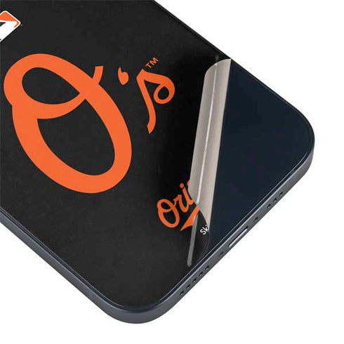 MLB Baltimore Orioles - Solid Distressed iPhone 14 Plus Skin