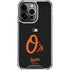 MLB Baltimore Orioles - Solid Distressed iPhone 15 Pro Clear Case