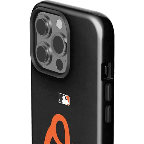 MLB Baltimore Orioles - Solid Distressed iPhone 14 Pro Impact Case