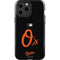 MLB Baltimore Orioles - Solid Distressed iPhone 15 Pro Max Impact Case