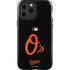 MLB Baltimore Orioles - Solid Distressed iPhone 15 Pro Max Impact Case