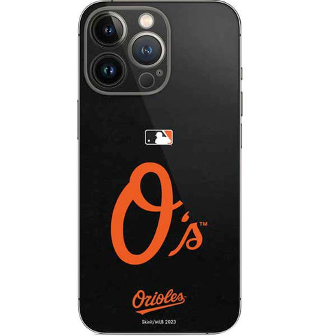 MLB Baltimore Orioles - Solid Distressed iPhone 15 Pro Skin