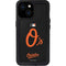 MLB Baltimore Orioles - Solid Distressed iPhone 15 Waterproof Case