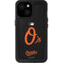 MLB Baltimore Orioles - Solid Distressed iPhone 15 Waterproof Case