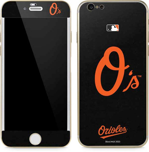MLB Baltimore Orioles - Solid Distressed iPhone 6/6s Skin