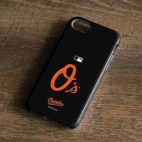 MLB Baltimore Orioles - Solid Distressed iPhone 8 Pro Case