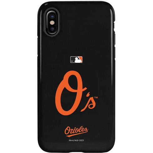 MLB Baltimore Orioles - Solid Distressed iPhone X Pro Case