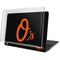 MLB Baltimore Orioles - Solid Distressed MacBook Pro 15in (2016-19) Case plus Skin