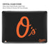 MLB Baltimore Orioles - Solid Distressed MacBook Pro 16in (2019-20) Case plus Skin