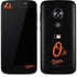 MLB Baltimore Orioles - Solid Distressed Moto E5 Play Skin