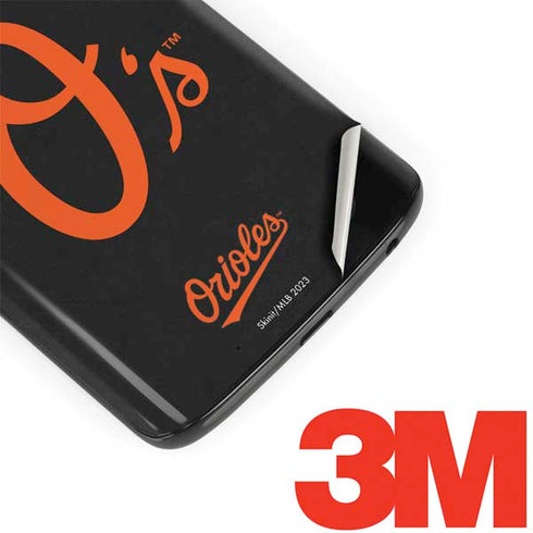 MLB Baltimore Orioles - Solid Distressed Moto G6 Skin