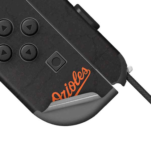 MLB Baltimore Orioles - Solid Distressed Nintendo Joy-Con (L/R) Controller Skin