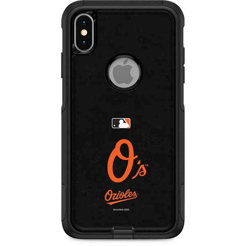 MLB Baltimore Orioles - Solid Distressed Otterbox Commuter iPhone Skin