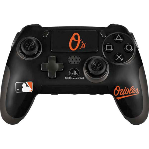 MLB Baltimore Orioles - Solid Distressed PlayStation Scuf Vantage 2 Controller Skin
