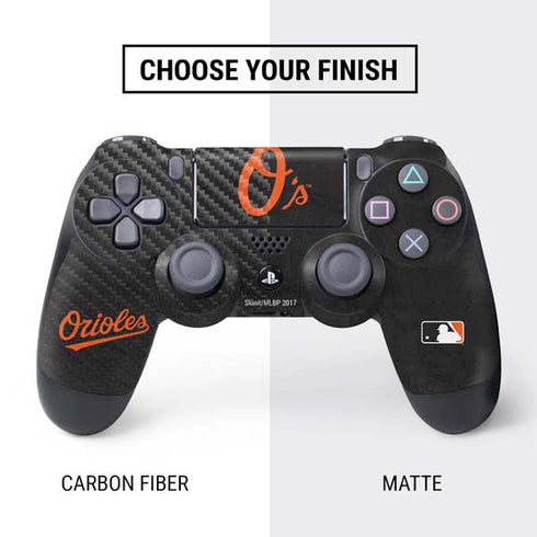 MLB Baltimore Orioles - Solid Distressed PS4 Controller Skin