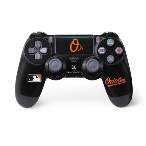 MLB Baltimore Orioles - Solid Distressed PS4 Pro/Slim Controller Skin