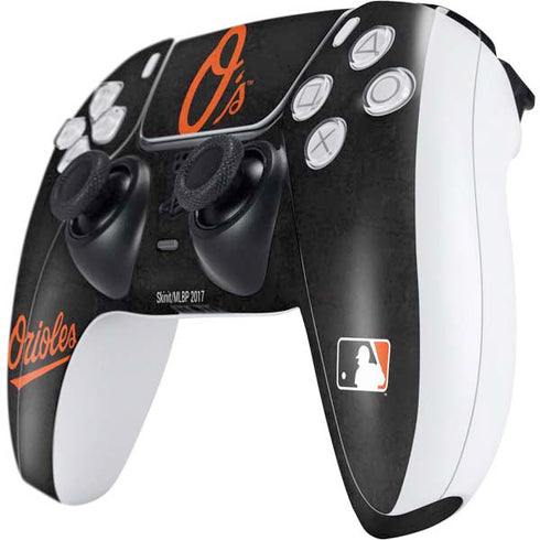 MLB Baltimore Orioles - Solid Distressed PS5 Controller Skin