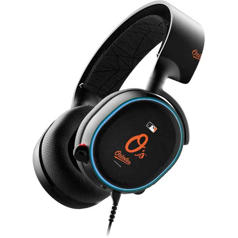 MLB Baltimore Orioles - Solid Distressed SteelSeries Arctis 3 Skin