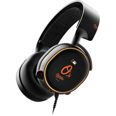 MLB Baltimore Orioles - Solid Distressed SteelSeries Arctis 5 Skin